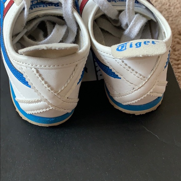 Onitsuka Tiger Kids MEXICO 66 PS. WHITE/Mid Bllue. - Picture 4 of 12
